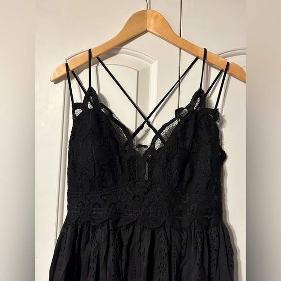 Black eye lit maxi dress - Picture 2 of 3